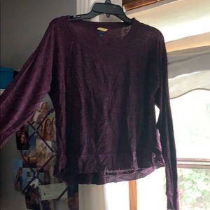 light weight maroon sweater